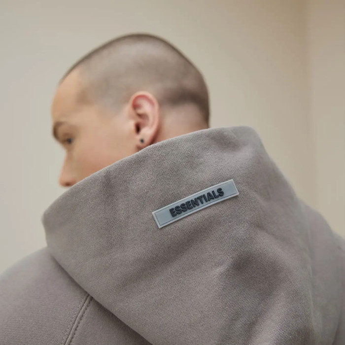 FOG FEAR OF GOD ESSENTIALS letter casual sweatshirt 20 multi-line loose hoodie