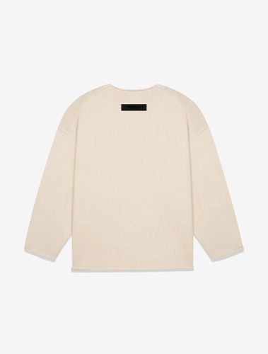 FOG FEAR OF GOD ESSENTIALS 22 1977 flocked crew neck sweater