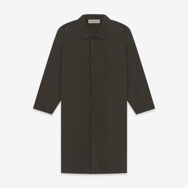 FOG FEAR OF GOD 23 double line retro casual windbreaker ESSENTIALS long coat