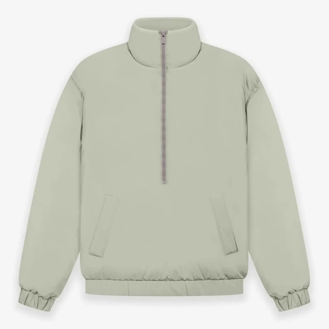 FOG FEAR OF GOD 22 multi-threaded half-zip cotton ESSENTIALS winter thickened jacket