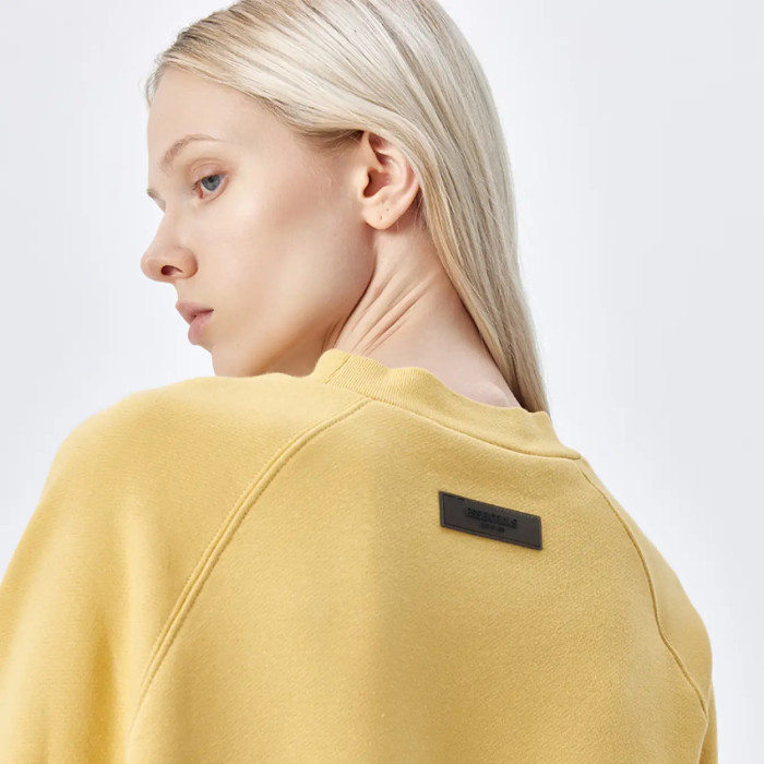 FOG FEAR OF GOD ESSENTIALS double line 23 letters simple round neck sweatshirt