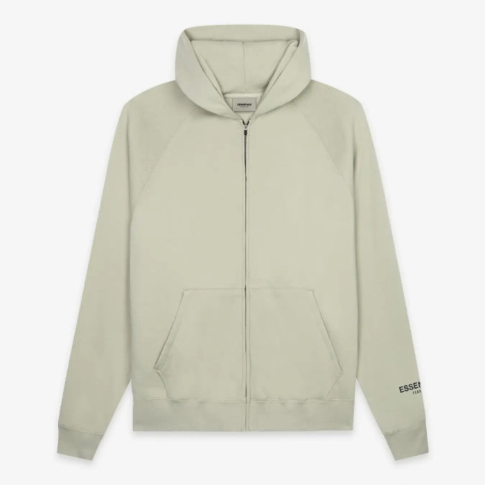 FOG FEAR OF GOD 20 multi-thread zipper cardigan ESSENTIALS letters casual loose sweatshirt