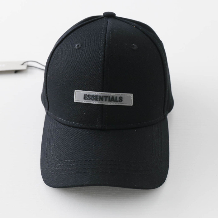 FEAR OF GOD ESSENTIALS Leather Label Duck Hat