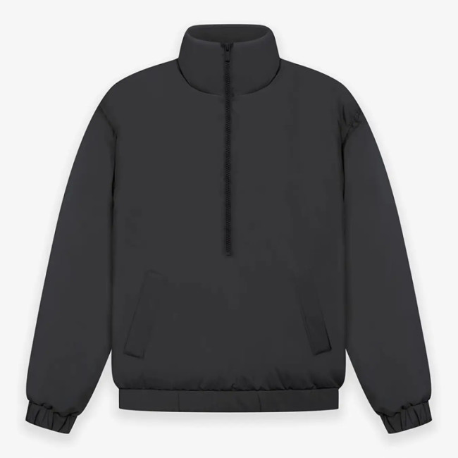 FOG FEAR OF GOD ESSENTIALS Casual Loose Jacket 22 Multi-line Half-Zip Cotton Clothes