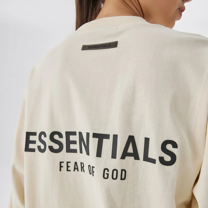 FOG FEAR OF GOD ESSENTIALS Casual Retro Bottoming Shirt 21 Multi-line Long Sleeve