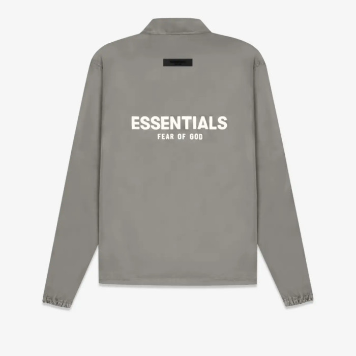 FOG FEAR OF GOD ESSENTIALS casual jacket 22 multi-line double row flocking coach jacket