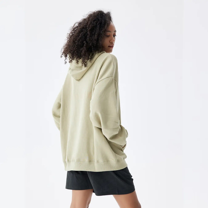 FOG FEAR OF GOD Season 7 FG flocked hoodie casual loose sweatshirt avocado color