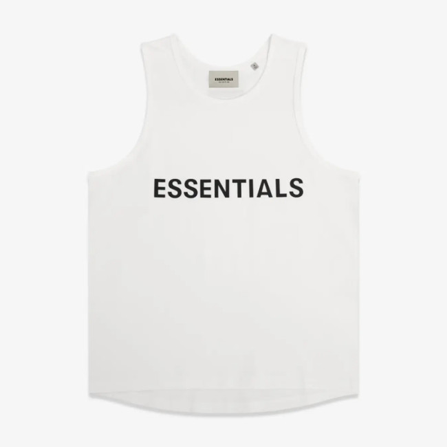 FOG FEAR OF GOD vest ESSENTIALS casual loose bottoming shirt white