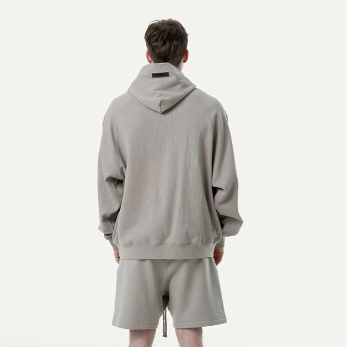 FOG FEAR OF GOD 23 new multi-line waffle sweatshirt ESSENTILAS hoodie