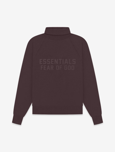 FEAR OF GOD ESSENTIALS 23 double stitch turtleneck sweater