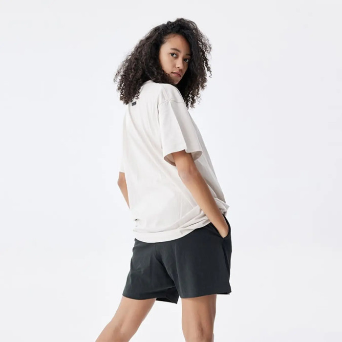 FOG FEAR OF GOD Season 7 FG main line loose T-shirt beige gray