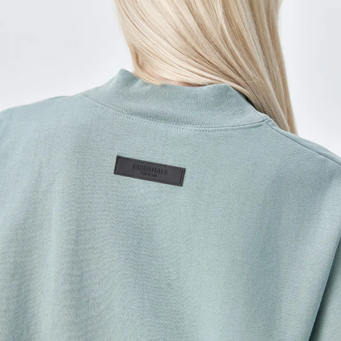 FOG FEAR OF GOD 23 double line hemless round neck sweatshirt ESSENTIALS simple top