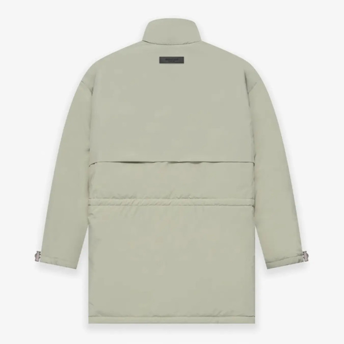 FOG FEAR OF GOD ESSENTIALS casual jacket 22 multi-line mid-length waisted cotton jacket