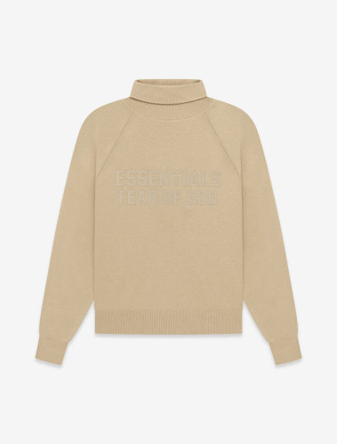 FEAR OF GOD ESSENTIALS 23 double stitch turtleneck sweater