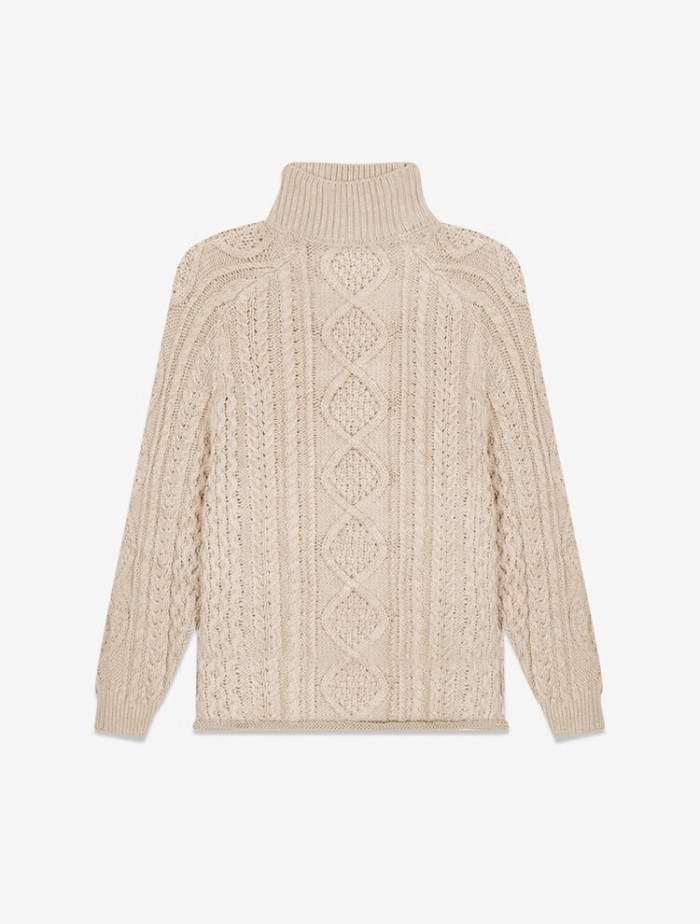 FEAR OF GOD ESSENTIALS 22 vintage twist turtleneck sweater