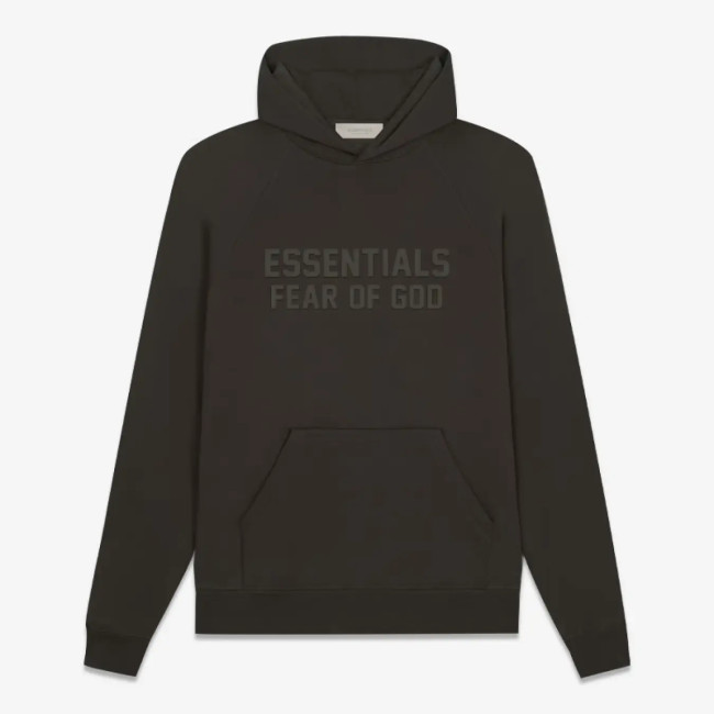 FOG FEAR OF GOD ESSENTIALS double line sweatshirt 22 chest flocking hoodie