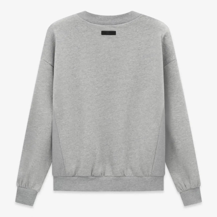 FOG FEAR OF GOD 23 double line semi-arc round neck sweatshirt ESSENTIALS casual top