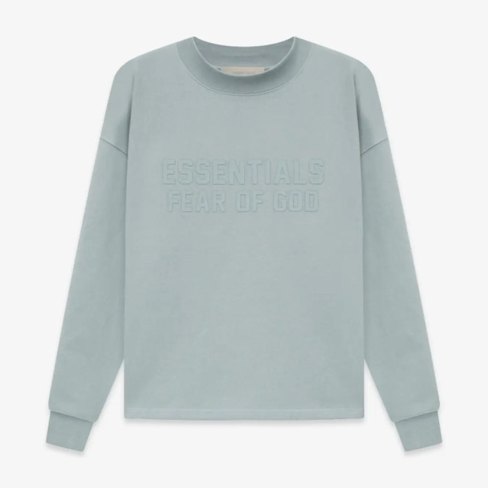 FOG FEAR OF GOD 23 double line hemless round neck sweatshirt ESSENTIALS simple top
