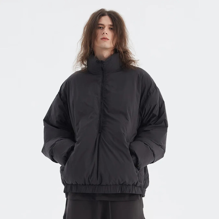 FOG FEAR OF GOD ESSENTIALS Casual Loose Jacket 22 Multi-line Half-Zip Cotton Clothes