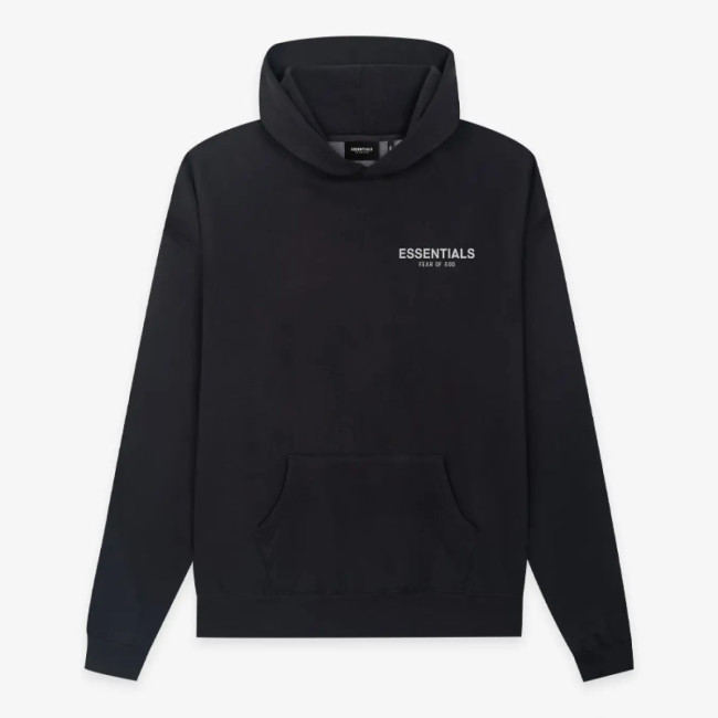 FOG FEAR OF GOD double line floral hoodie ESSENTIALS casual loose retro sweatshirt