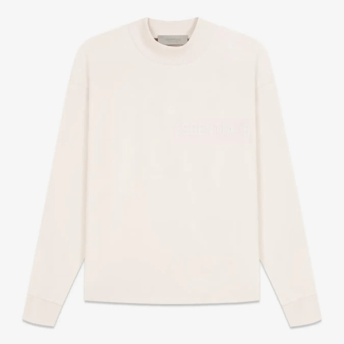 FOG FEAR OF GOD Essentials casual bottoming shirt 22 renewal long sleeves white