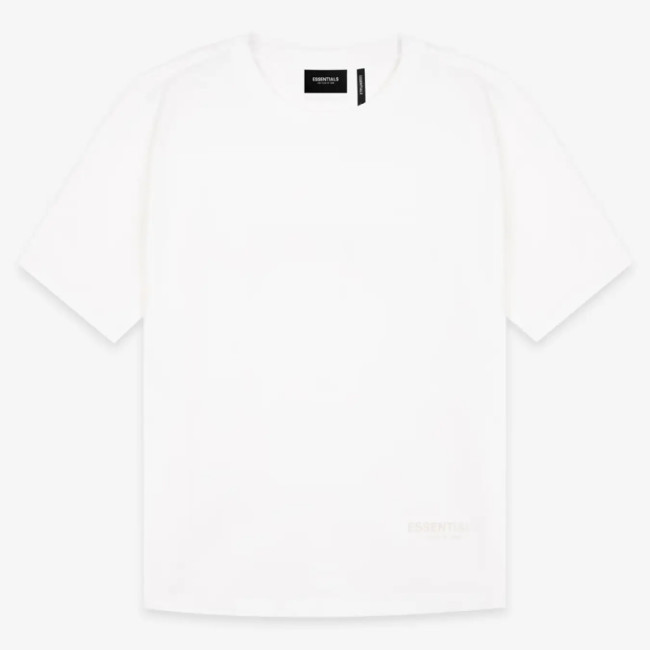 FOG Fear of God Reunion Line Los Angeles reflective short -sleeved ESSENTIALS loose T -shirt white