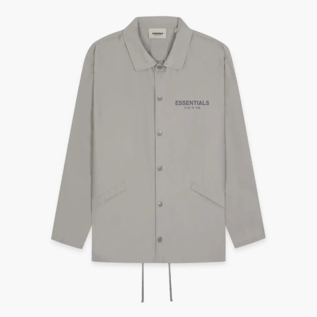 FOG FEAR OF GOD 21 multi-line lapel jacket ESSENTIALS retro coach jacket