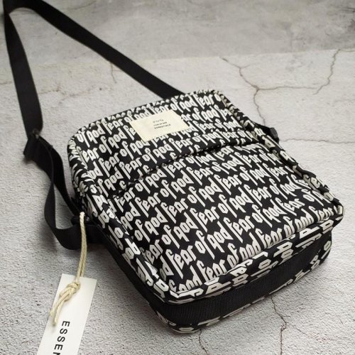 FEAR OF GOD ESSENTIALS Full Print Small Square Bag