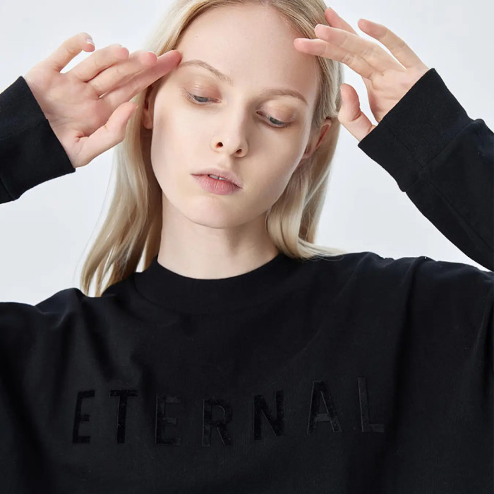 FOG FEAR OF GOD Season 8 Main Line Eternal Long Sleeve Black