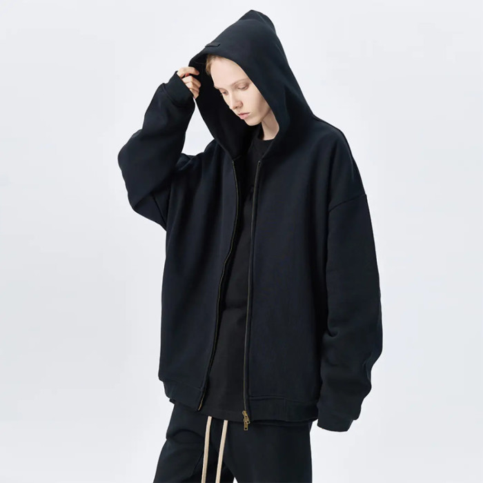 FOG FEAR OF GOD Beauty Season 8 Main Line Solid Color Cardigan Sweater Retro Casual Simple Jacket