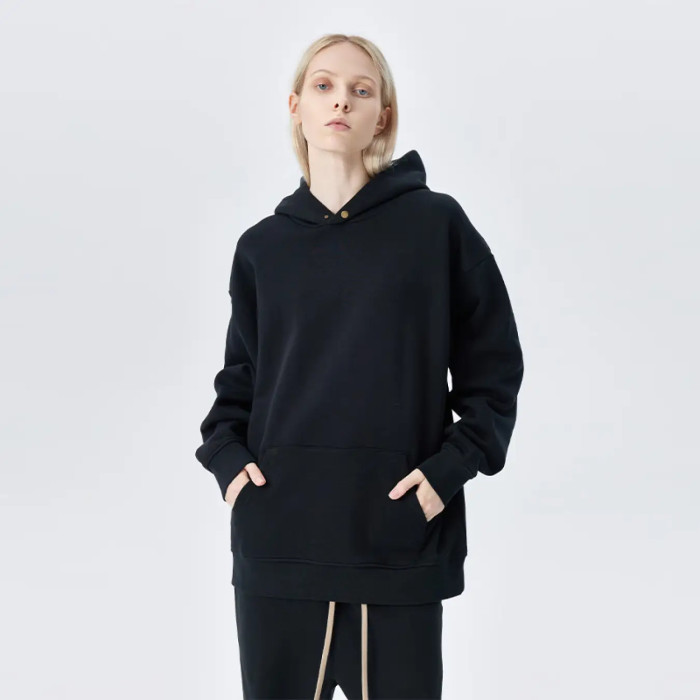 FOG FEAR OF GOD Season 8 Main Line Eternal Hoodie Loose Sweatshirt Black