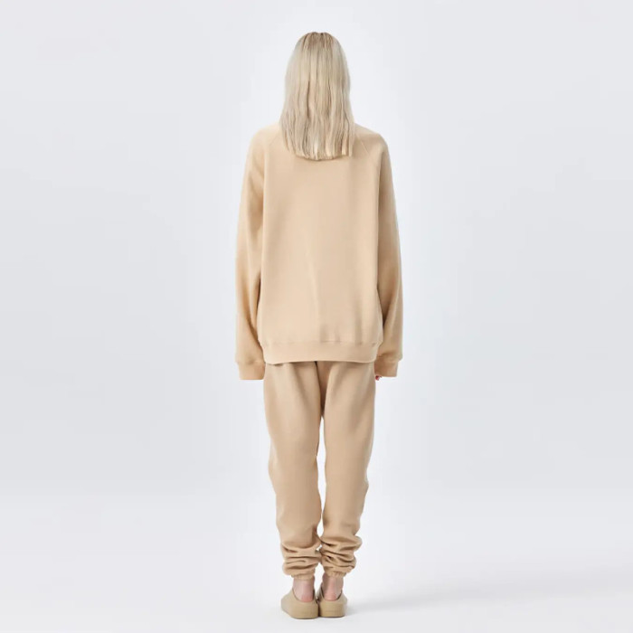 FOG FEAR OF GOD ESSENTIALS double line 23 letters simple round neck sweatshirt