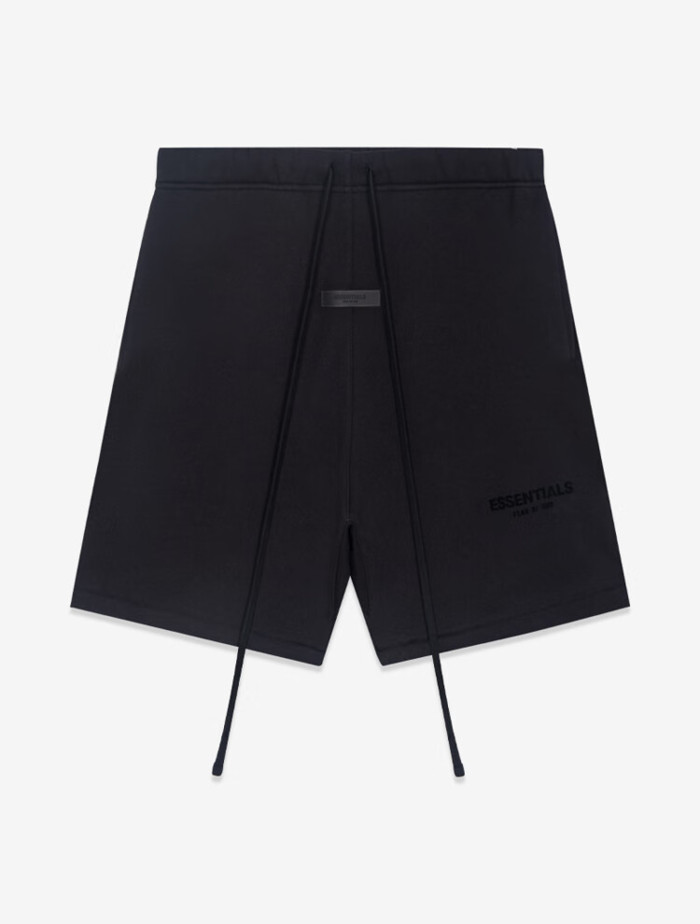 FEAR OF GOD ESSENTIALS Double stitched small label flocking shorts