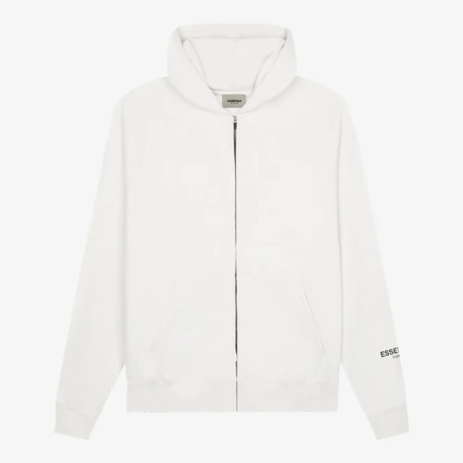 FOG FEAR OF GOD 20 multi-thread zipper cardigan ESSENTIALS letters casual loose sweatshirt