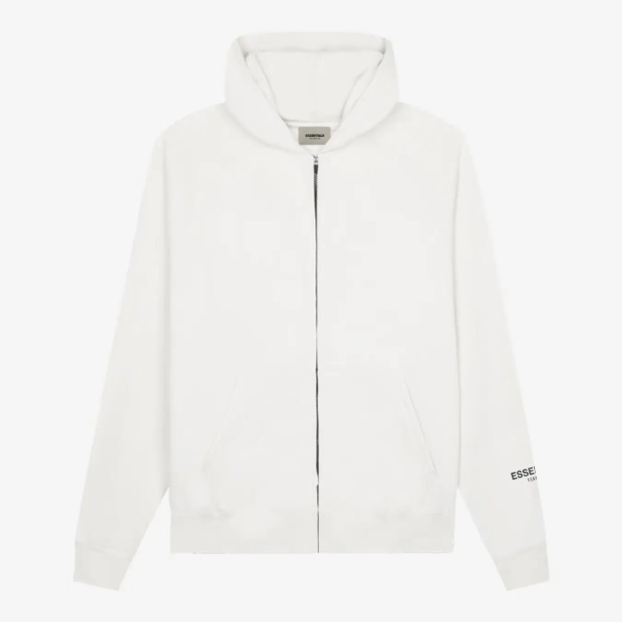 FOG FEAR OF GOD 20 multi-thread zipper cardigan ESSENTIALS letters casual loose sweatshirt