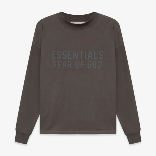 FOG FEAR OF GOD 23 double line hemless round neck sweatshirt ESSENTIALS simple top