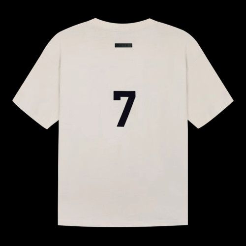 FOG FEAR OF GOD Season 7 Main Line 7 Words Loose Heavy T-shirt white