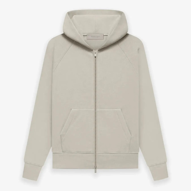 FOG FEAR OF GOD 22 double-line cardigan jacket ESSENTIALS casual loose hooded sweatshirt