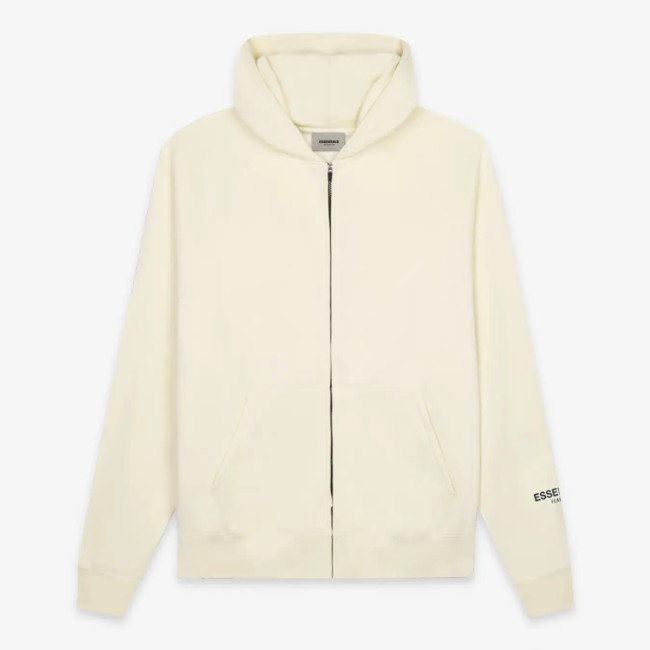 FOG FEAR OF GOD 20 multi-thread zipper cardigan ESSENTIALS letters casual loose sweatshirt