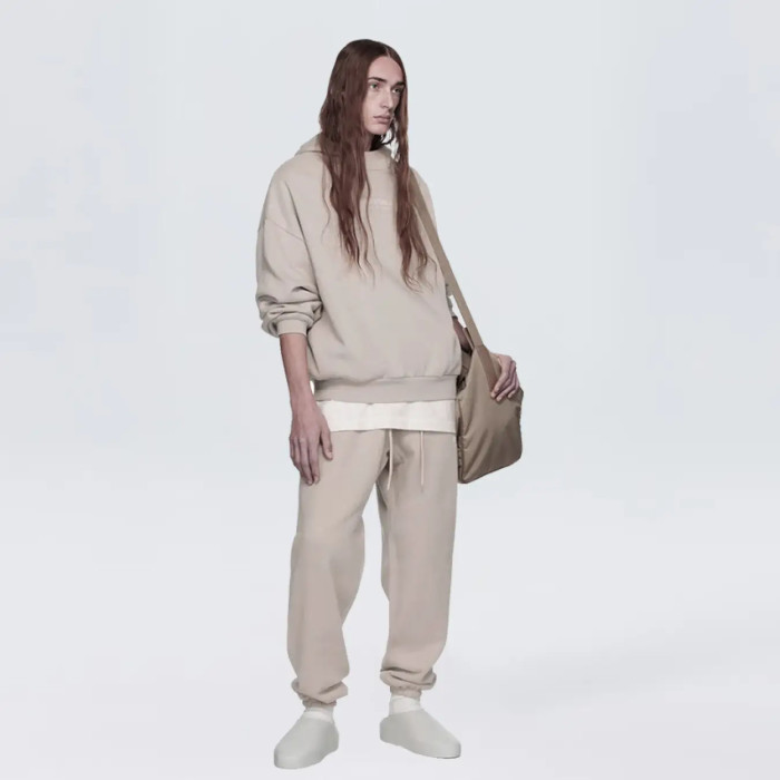 FOG FEAR OF GOD 23 cloud series hoodie ESSENTIALS double line casual simple sweatshirt