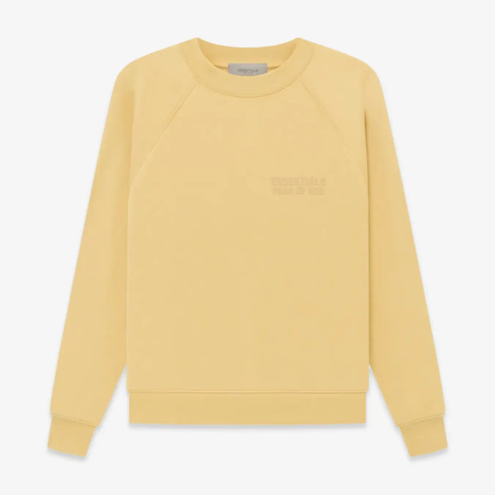 FOG FEAR OF GOD ESSENTIALS double line 23 letters simple round neck sweatshirt