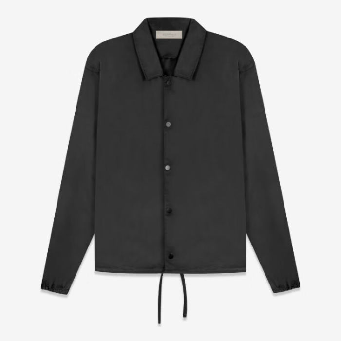 FOG FEAR OF GOD ESSENTIALS casual jacket 22 multi-line double row flocking coach jacket