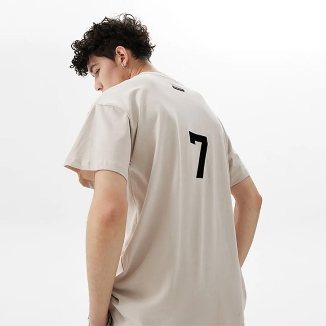 FOG FEAR OF GOD Season 7 main line 7-word loose casual T-shirt white