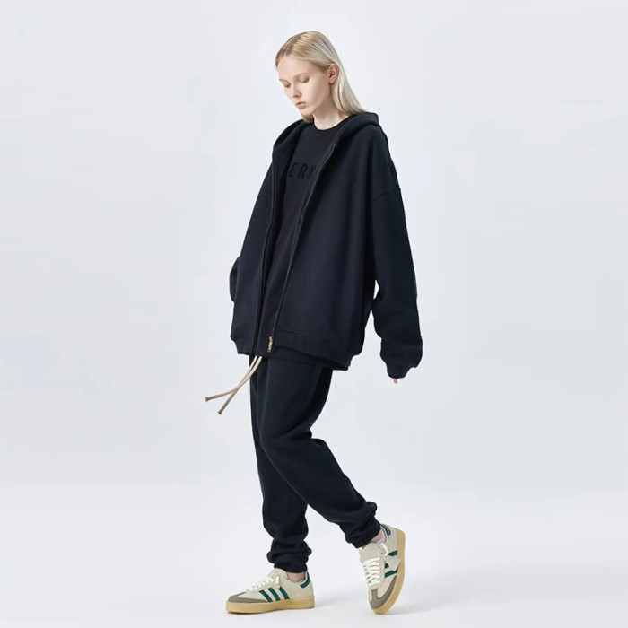 FOG FEAR OF GOD Beauty Season 8 Main Line Solid Color Cardigan Sweater Retro Casual Simple Jacket