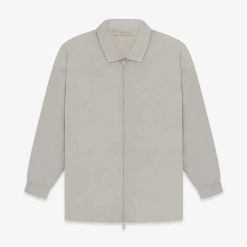 FOG FEAR OF GOD 23 multi-line solid color long jacket ESSENTIALS casual retro jacket