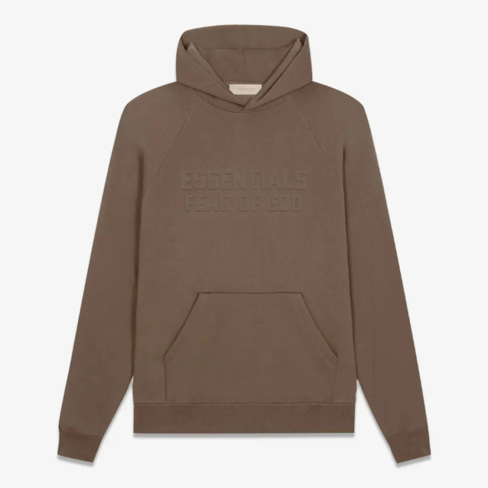 FOG FEAR OF GOD ESSENTIALS double line sweatshirt 22 chest flocking hoodie