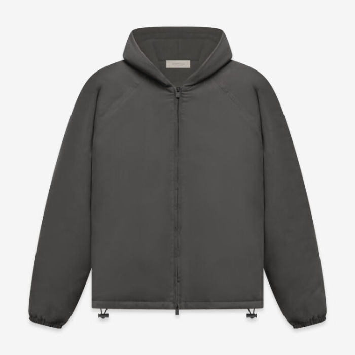 FOG FEAR OF GOD 23 multi-thread ESSENTIALS hooded cotton coat loose zipper cotton coat
