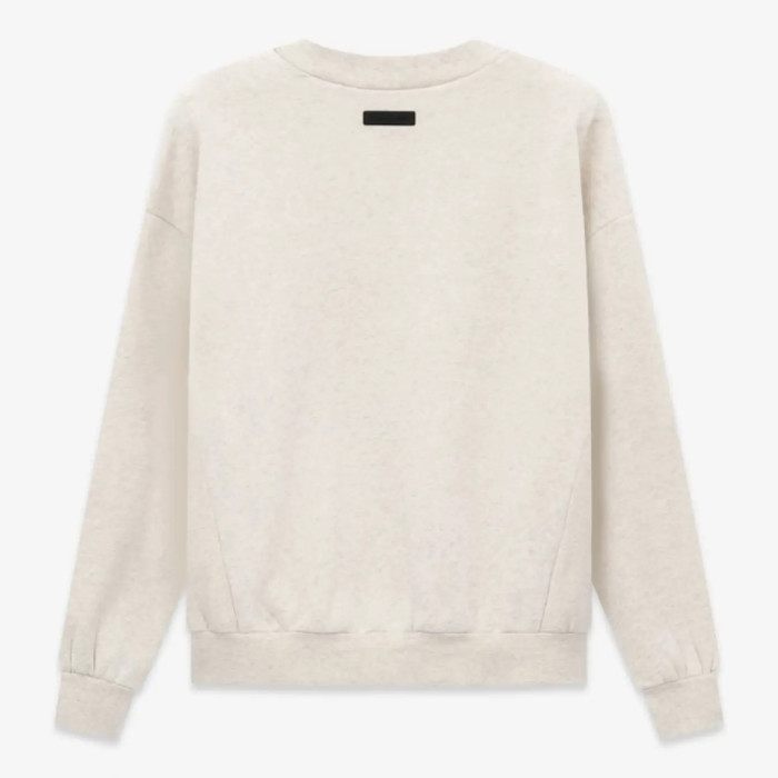 FOG FEAR OF GOD 23 double line semi-arc round neck sweatshirt ESSENTIALS casual top