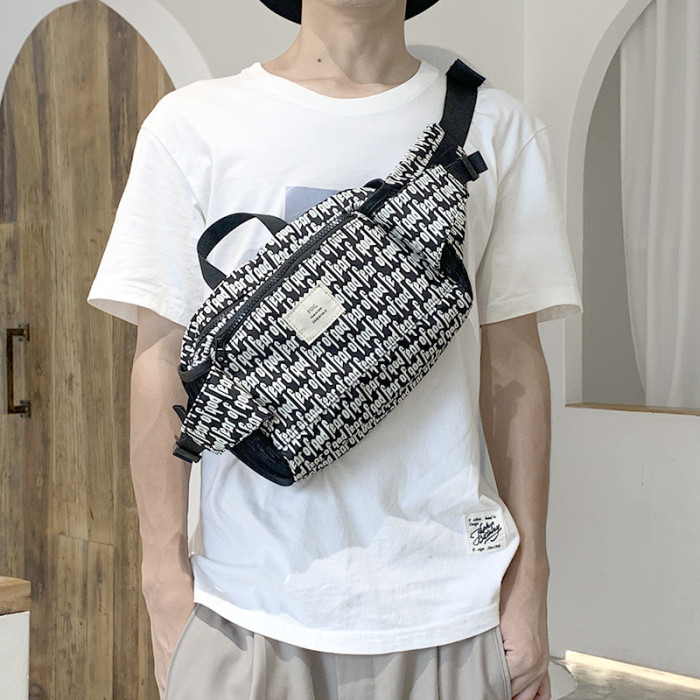 FEAR OF GOD ESSENTIALS Printed Triangle Waist Pouch