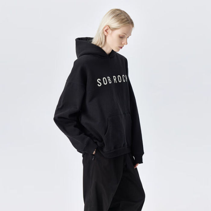 FOG FEAR OF GOD mainline band hoodie casual oversize sweatshirt black